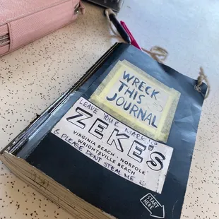 Zeke&apos;s journal