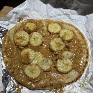 PB, Banana, and Honey Pita