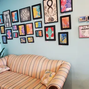 Local artist work on display