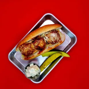 Meatball sub special
