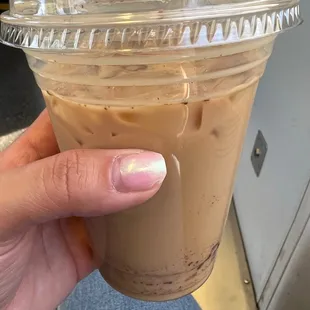 Iced Honey Maple Latte