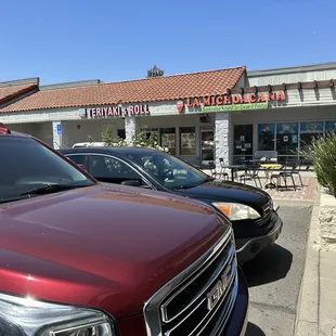 Plenty of parking available
