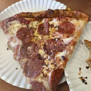 Pepperoni slice