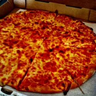 Large cheese pizza