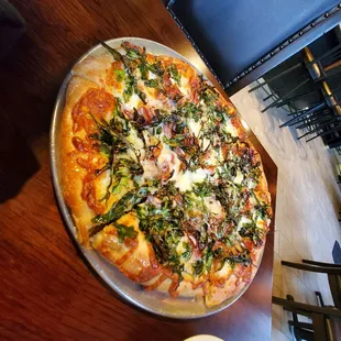pizza, food