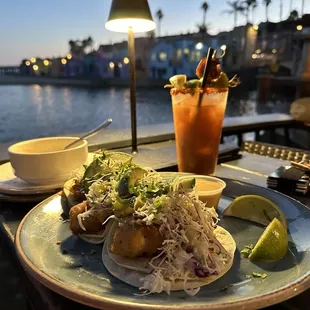 Baja fish tacos from Margaritaville