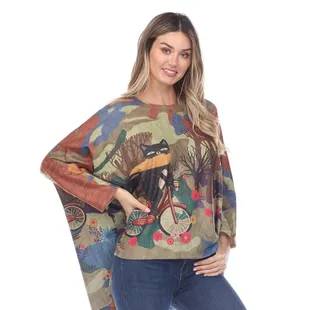 Super soft fabrics for everyday! Poncho is by Inoah.