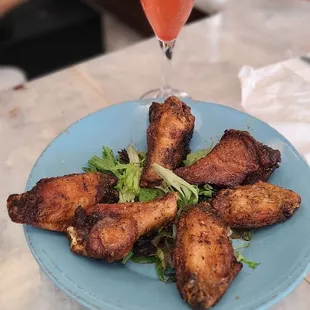 Honey lemon pepper (dry rub) wings