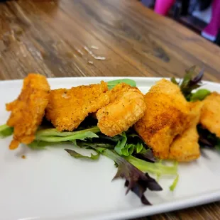 Delicious salmon bites
