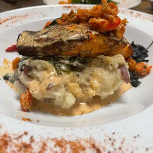 Blackened salmon