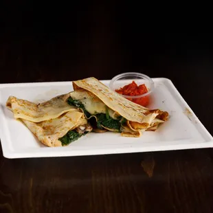 A Gluten Free Mushroom Spinach Swiss.  To good to be so healthy
