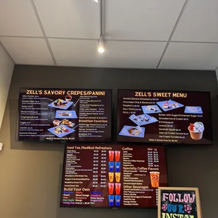 Menus