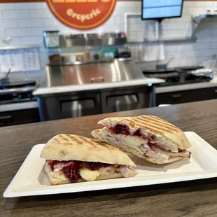 Turkey Brie and Raspberry