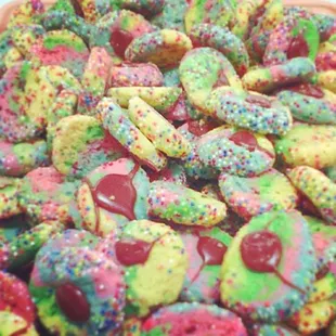 RAINBOW DROP COOKIES?! You bet...