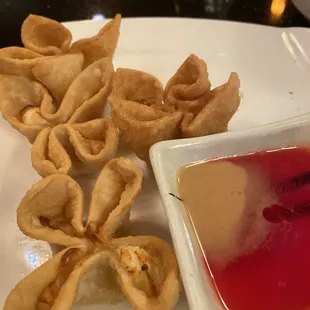 Crab Rangoon. So fresh, crispy and perfect!