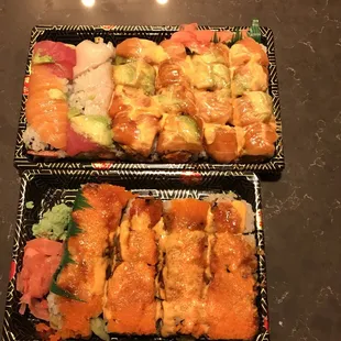 A little bit of everything! No kidding, best sushi in town!