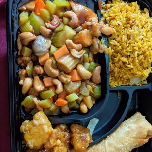Chicken cashew sesame