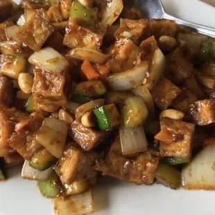 Kung pow tofu
