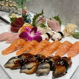 food, sashimi, sushi and sashimi, sushi