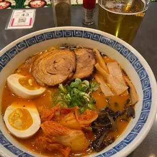 Kimchi ramen - can&apos;t go wrong with this on a cold night