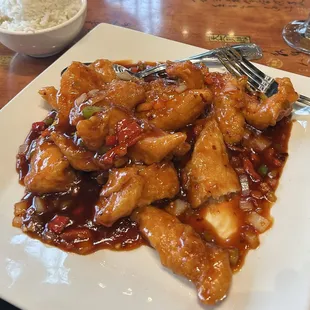 Empress fish, pretty tasty!