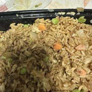 Shrimp fried rice