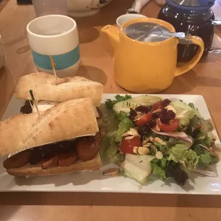 Earl Grey Apple Brie Sandwich