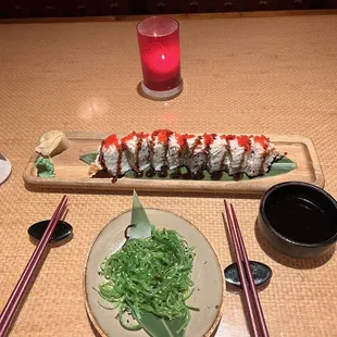 Red Dragon Sushi Roll