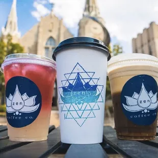 Pineapple Palmer, Latte, Cold Frothed Latte on Creighton&apos;s Campus

Get your Student Discount-just show your ID!