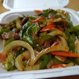 Pepper steak
