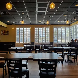 Open dining area
