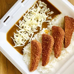 Spam Katsu Curry with Cheese Topping Takeout