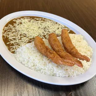 Fried Shrimp Curry