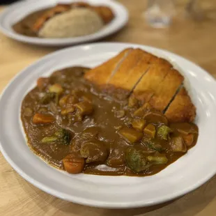 Chicken Katsu Curry with Vegetables