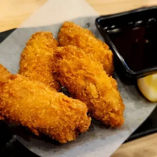 Deep fried oyster
