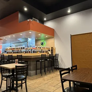 crepes, interior