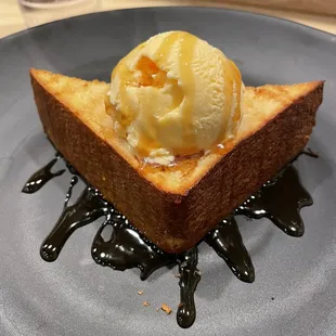 Honey Toast Ice Cream