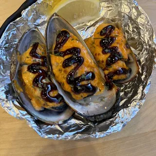 Baked Mussels