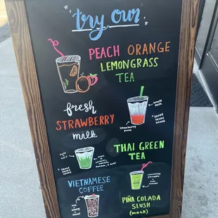 sandwiches, menu