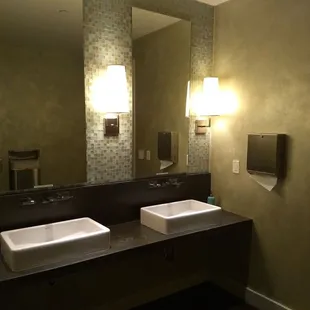 And before you leave, there is the bathroom in the foyer of Zen . .  Even the bathroom has such elegance and calmness.