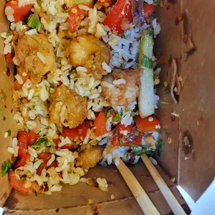 Salt and pepper shrimp