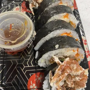 food, sushi, sushi and sashimi, sashimi