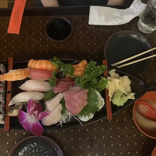 food, sushi and sashimi, sushi, sashimi