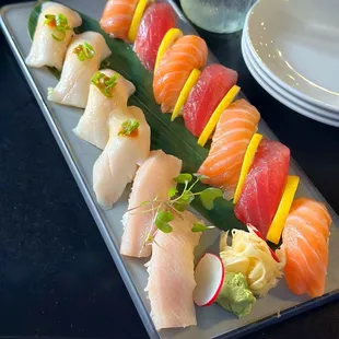 Fresh made nigiri