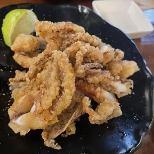 Deep Fried Squid Legs