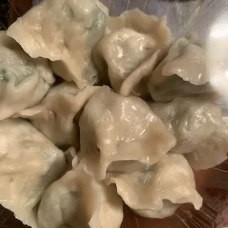 A4. 10 Pieces Leek, Shrimp, and Pork Dumplings