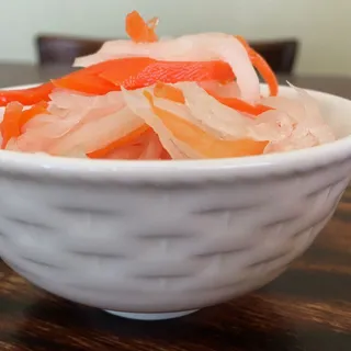 C4. Pickled Veggie with Chicken Noodle Soup