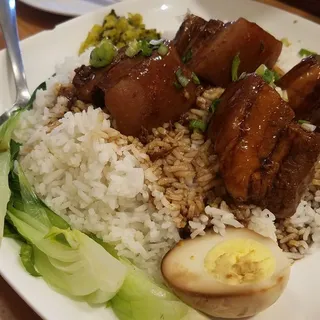 E11. Braised Pork Belly Over Rice
