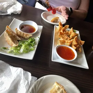 Homemade Krab Wontons