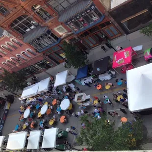 Surge block party view